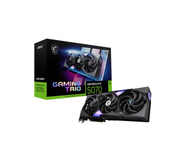GeForce RTX™ 5070 12G GAMING TRIO OC - Gaming PC Component | High Performance NEW