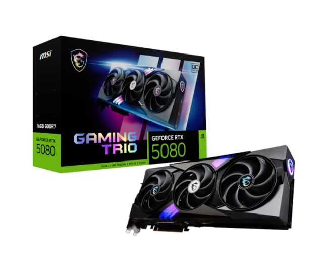 GeForce RTX™ 5080 16G GAMING TRIO OC - Gaming PC Component | High Performance TOP DEAL