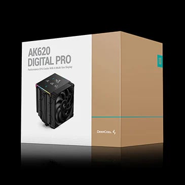 DEEPCOOL AK620 DIGITAL PRO - Gaming PC Component | High Performance Hardware