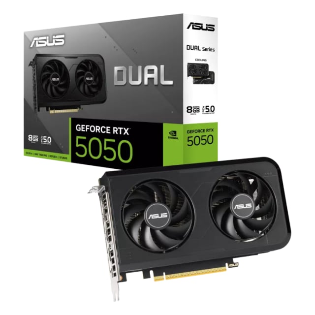 ASUS Dual GeForce RTX™ 5050 8GB GDDR6 - Gaming PC Component | High Performance Hardware
