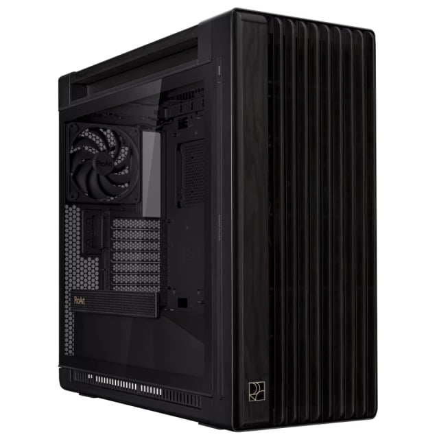 ASUS ProArt PA602 Wood Edition - Tempered Glass Panel - Gaming PC Component | High Performance Hardware