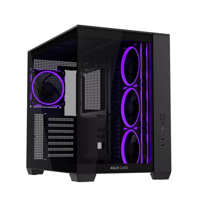 ASUS A32 PLUS ATX Case - BLACK - Gaming PC Component | High Performance Hardware