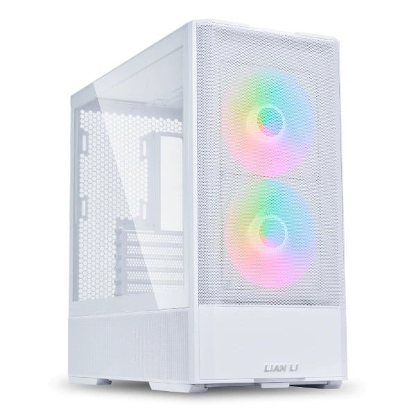 LIAN LI Lancool 207 White - Gaming PC Component | High Performance Hardware