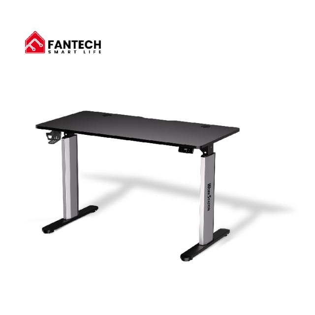 FANTECH WORKSTATION WS414 Adjustable Rising Desk Black - Gaming PC Component | High Performance Hardware