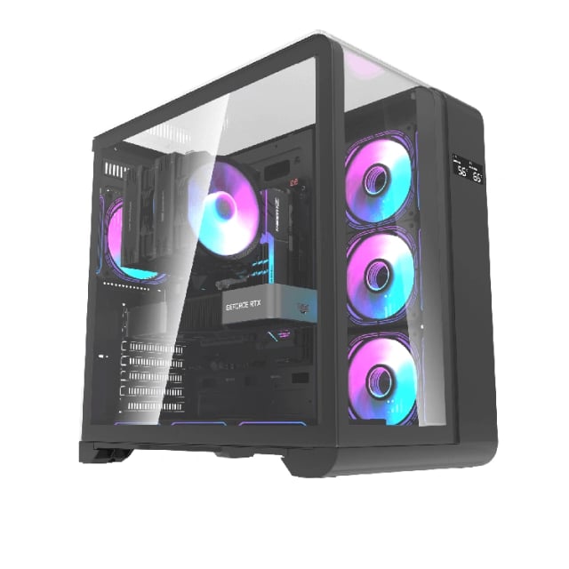 DARKFLASH L280 ATX PC Case Black - Gaming PC Component | High Performance Hardware