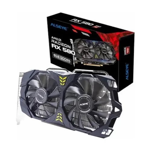ALSEYE AMD RX580 8 GB Graphics Card - Gaming PC Component | High Performance Hardware