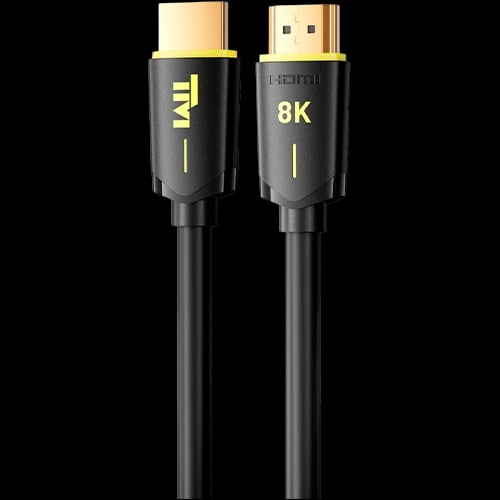 Twisted Minds HDMI 2.1 Resolution 8K/60Hz, 4K/120Hz, 4K/60Hz - Bandwidth 48Gbps Cable - 1M - Gaming PC Component | High Performance Hardware