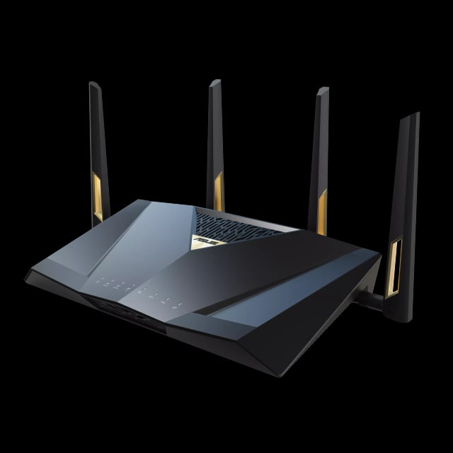 ASUS RT-BE88U Dual-band WiFi 7(802.11be) AiMesh extendable router - Gaming PC Component | High Performance Hardware