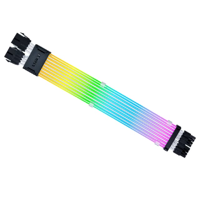 Lian-Li Strimer Wireless CPU 2x 8-PIN Cable - Gaming PC Component | High Performance Hardware