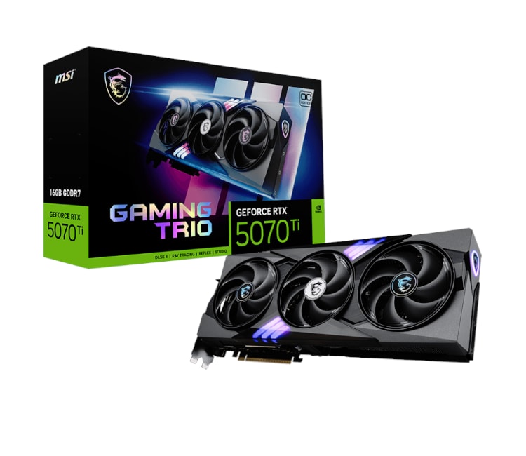GeForce RTX™ 5070 Ti 16G GAMING TRIO OC