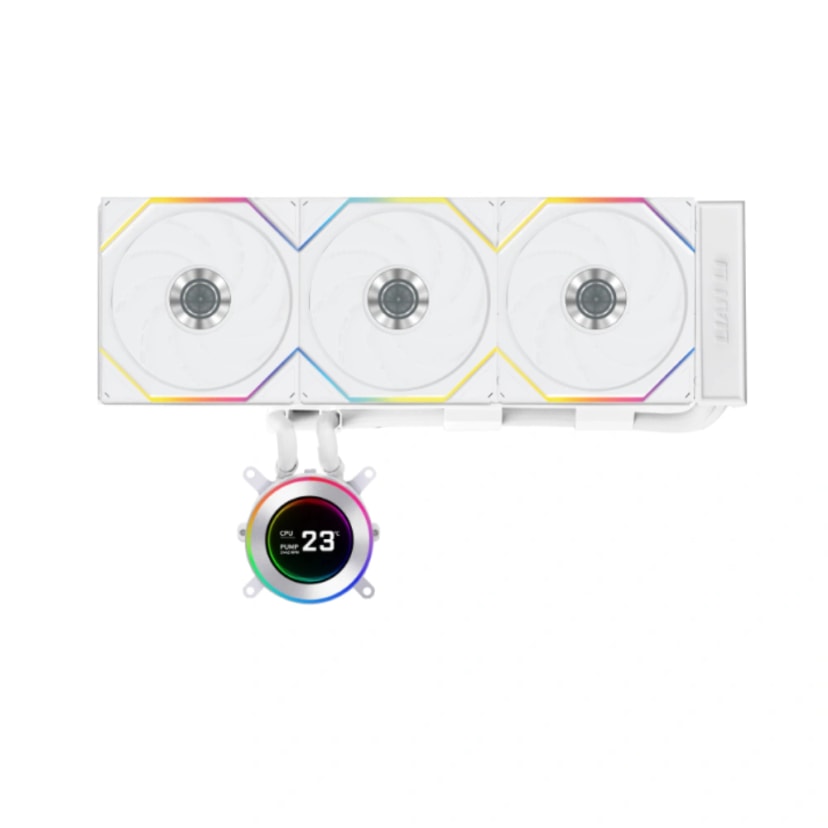 Lian Li HYDROSHIFT II LCD-C 360TL(with TL Wireless fans) White