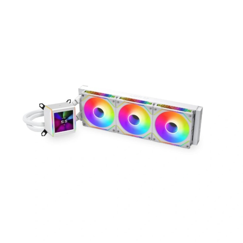 Lian Li Galahad II LCD 360 SL liquid CPU cooler Inf White