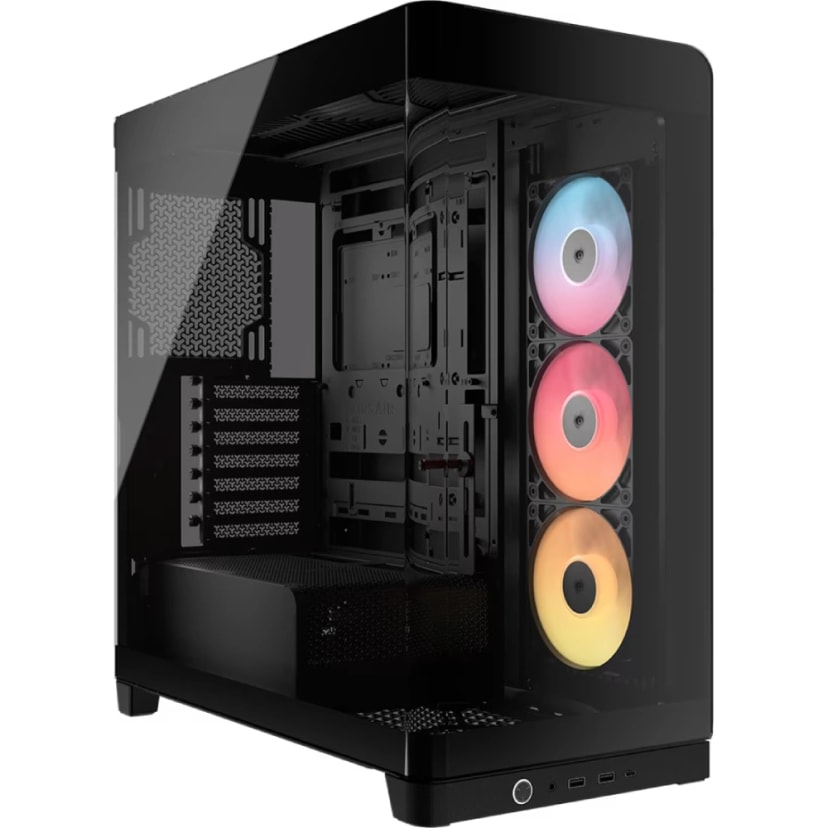CORSAIR CASE FRAME 4500X RS-R ARGB TEMPERED GLASS MID-TOWER, BLACK