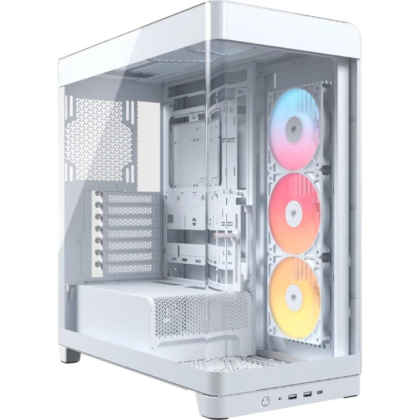 CORSAIR CASE FRAME 4500X RS-R ARGB TEMPERED GLASS MID-TOWER, WHITE