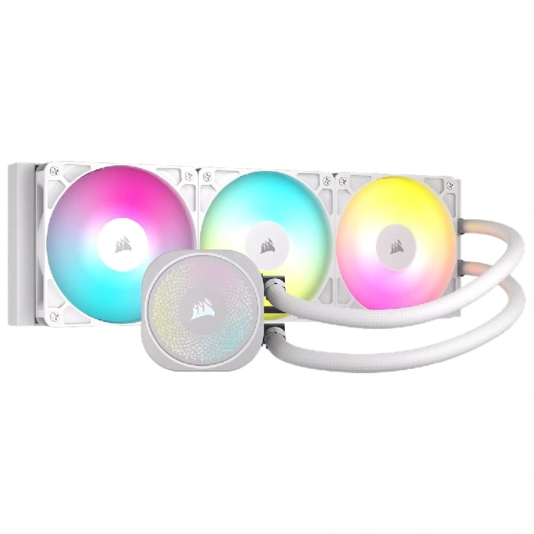 CORSAIR NAUTILUS 360 RS ARGB Liquid CPU Cooler - White