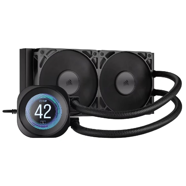 CORSAIR NAUTILUS 240 RS LCD Liquid CPU Cooler