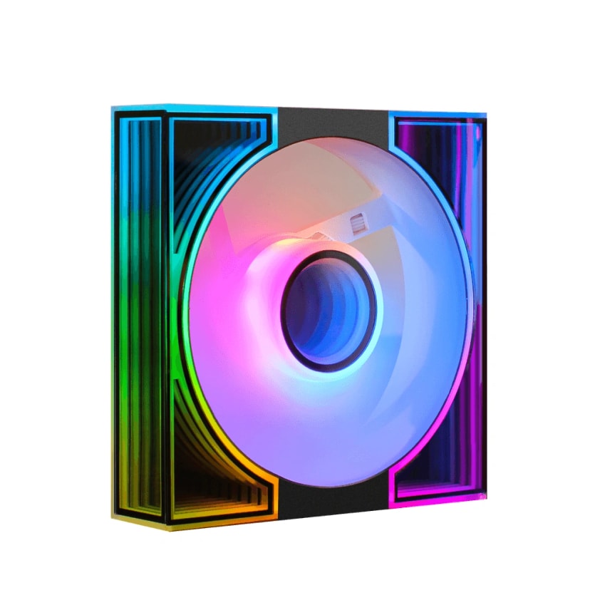 DarkFLash DM8 SINGLE  BLACK ARGB Fan
