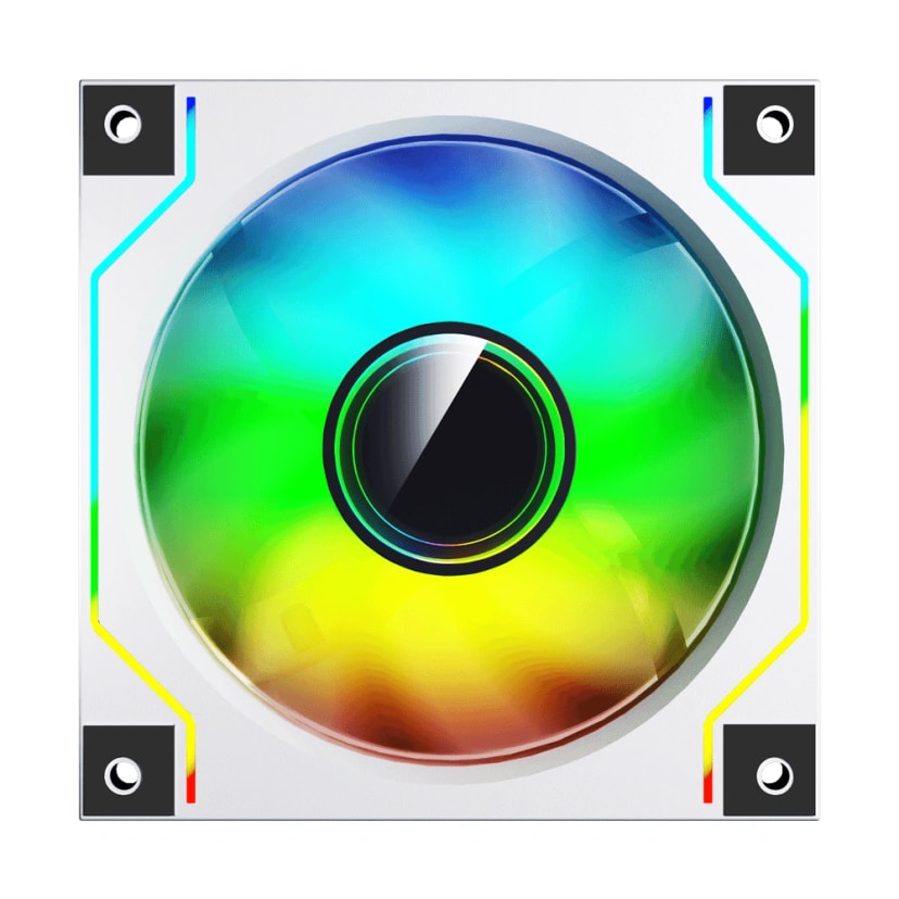 DarkFLash DM20 SINGLE WHITE ARGB Fan