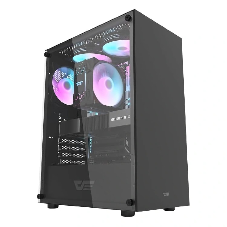 DARKFLASH DK100 Tempered Glass Black