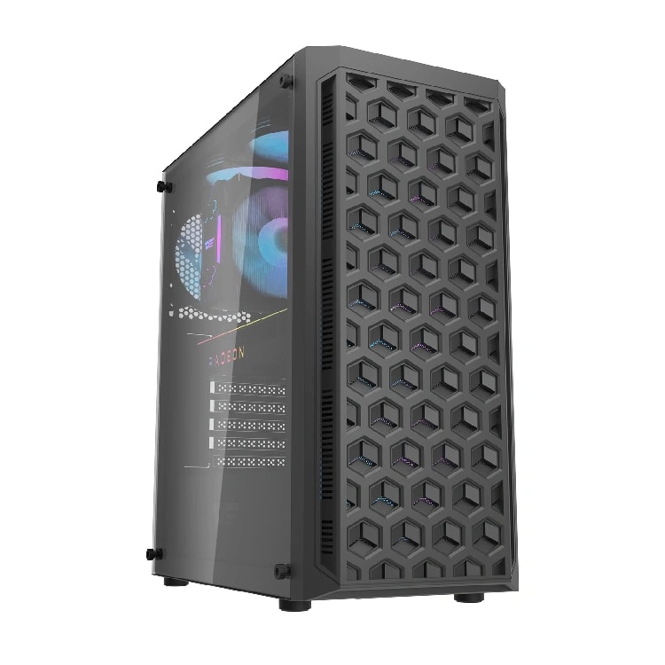 DARKFLASH DK350 ATX PC Case Black