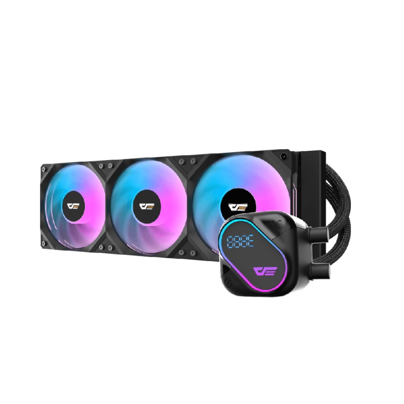 DARKFLASH EXPLORE DO360 Liquid CPU Cooler - BLACK