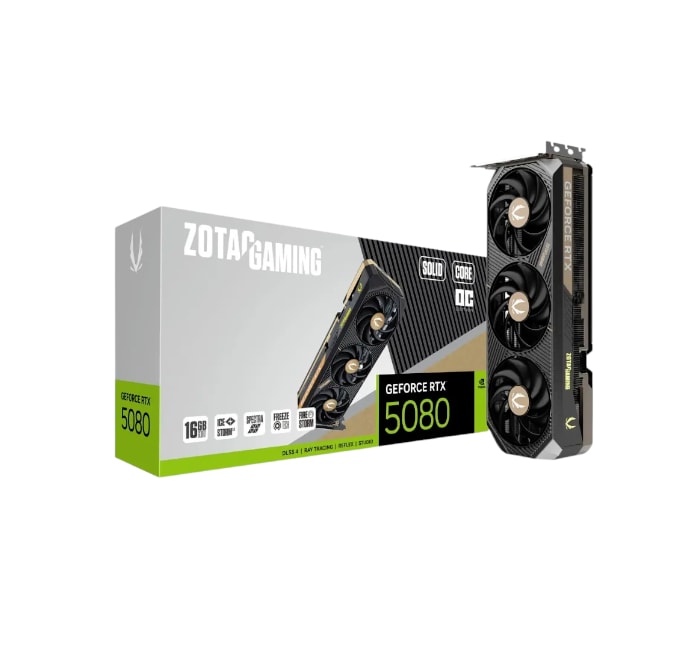 ZOTAC GAMING GeForce RTX 5080 SOLID CORE OC