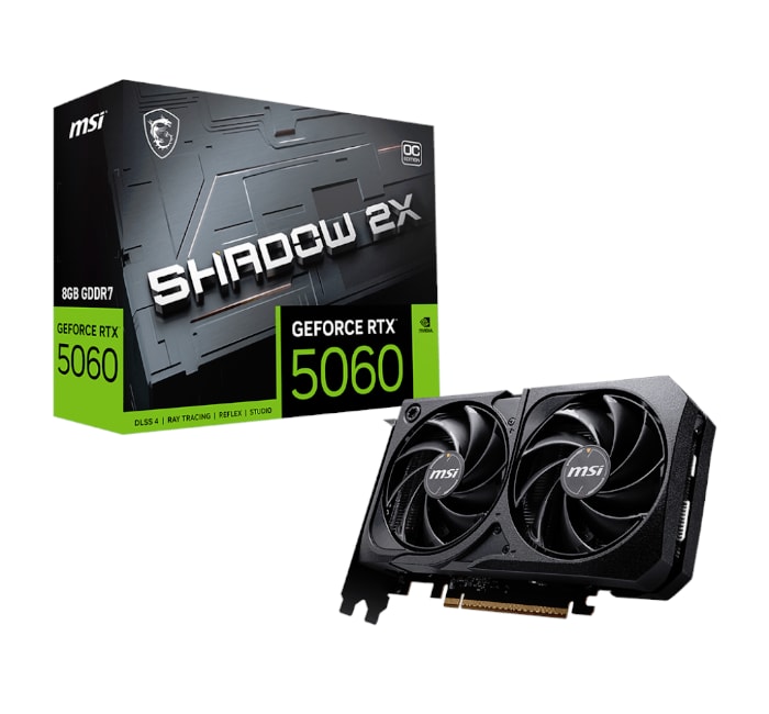 GeForce RTX™ 5060 8G SHADOW 2X OC