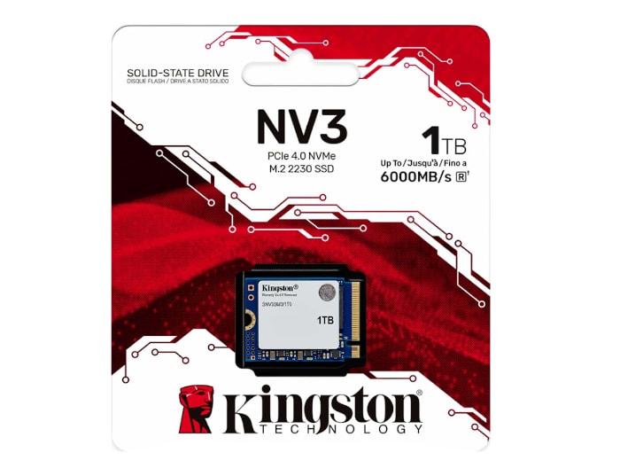 KINGSTON NV3 NVMe PCIe Gen 4.0 SSD 1TB