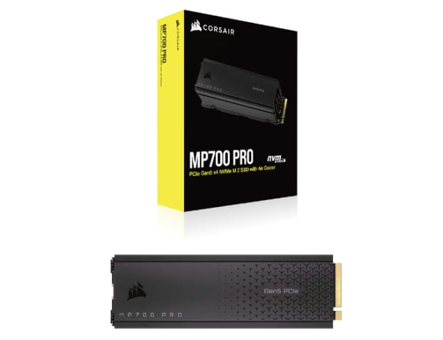 CORSAIR MP700 PRO 2TB PCIe Gen5 x4 NVMe 2.0 M.2 SSD - Gaming PC Component | High Performance Hardware
