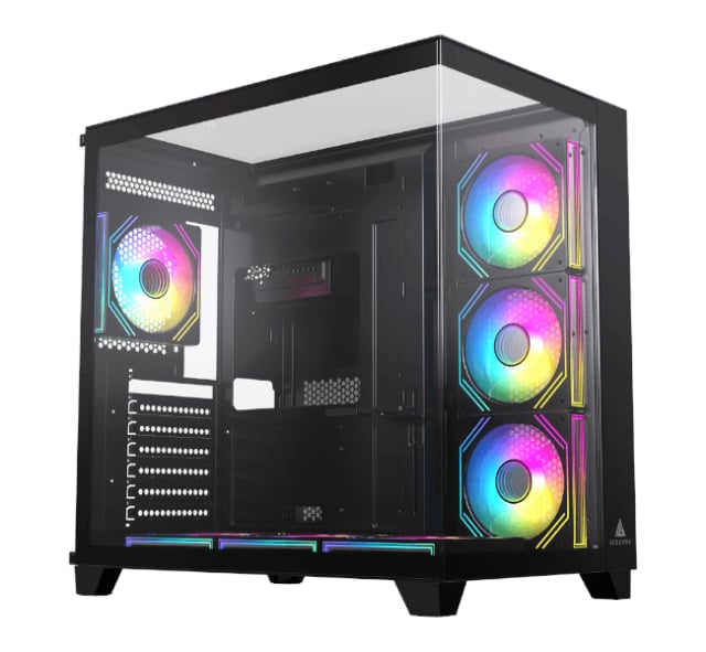 ACEGEEK Horizon Mid Tower ATX TG Gaming - Gaming PC Component | High Performance Hardware