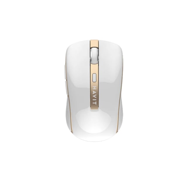 Havit HV-MS951GT Wireless PC Mouse (White) - Gaming PC Component | High Performance Hardware