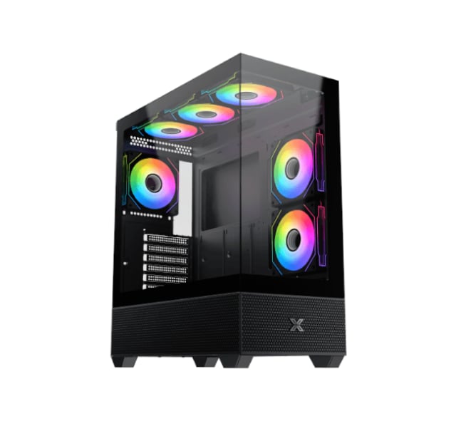 XIGMATEK Alphard E-ATX ARGB Gaming - Black - Gaming PC Component | High Performance Hardware