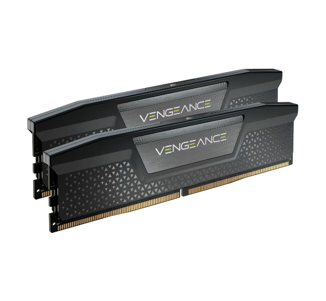 VENGEANCE® RGB 64GB (2x32GB) DDR5 DRAM 6000MT/s CL40 Memory Kit — Black