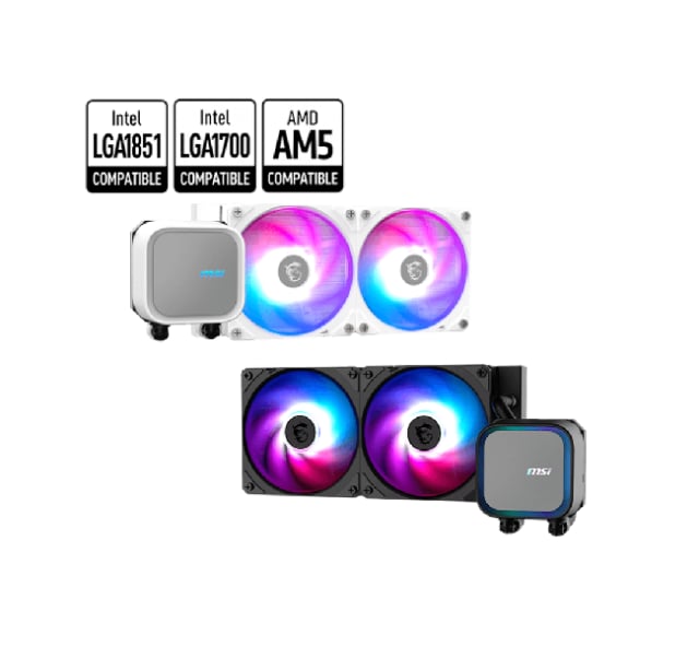 MAG CORELIQUID A13 240 / WHITE - Gaming PC Component | High Performance Hardware