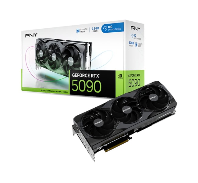 PNY GeForce RTX 5090 Overclocked 32GB GDDR7