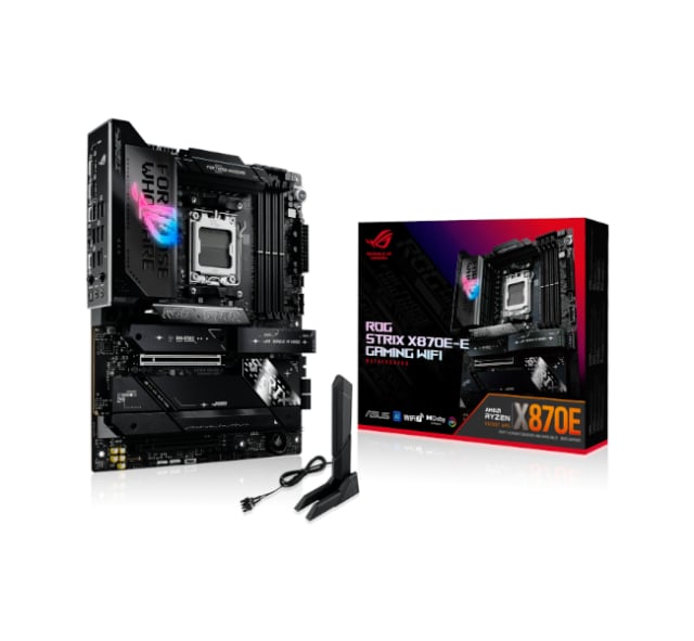 ROG STRIX X870E-E GAMING WIFI - Gaming PC Component | High Performance Hardware