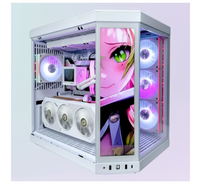 HYTEFIRE Solidus (Intel Core i9-14900K, RTX 5080 16GB GPU, 32GB DDR5 RAM) - Gaming PC Component | High Performance Hardware