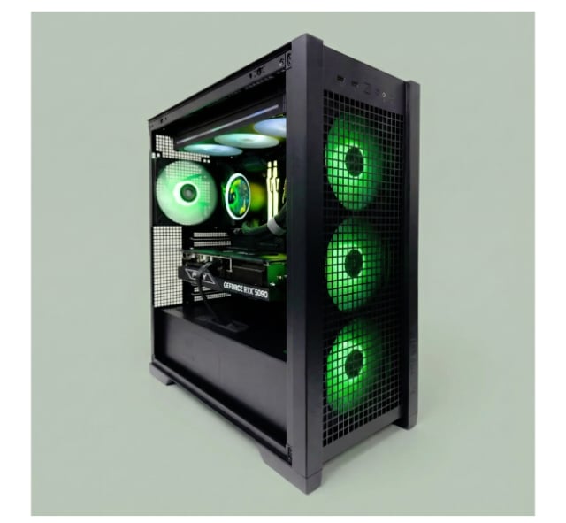 TUF Centurion (Ryzen 7 9800X3D, RTX 5090 32GB GPU, 64GB DDR5 RAM) - Gaming PC Component | High Performance Hardware