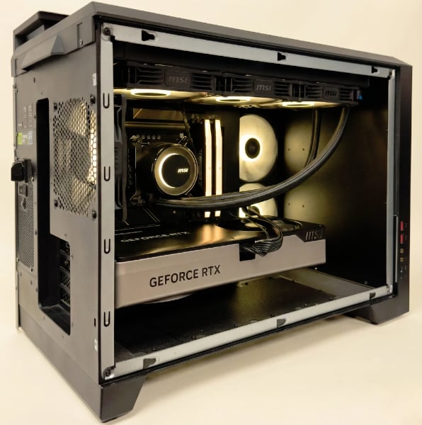 HYTEFIRE Zerion (Intel Core Ultra 9 285K, RTX 5080 16GB GPU, 64GB DDR5 RAM) - Gaming PC Component | High Performance Hardware