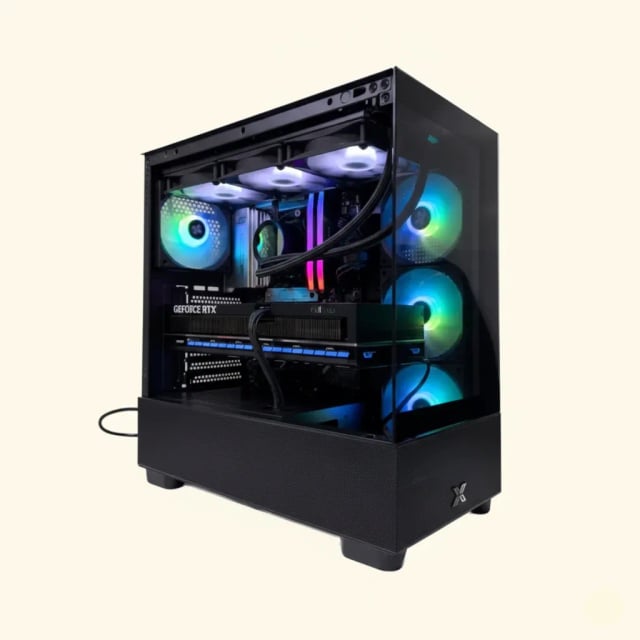 ENDORPHIN Veloce (Ryzen 7 9800X3D, RTX 5080 16GB GPU, 32GB DDR5 RAM) - Gaming PC Component | High Performance Hardware