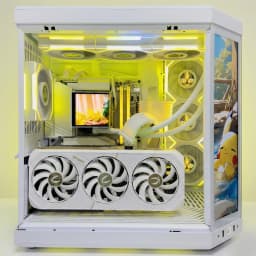 HYTEFIRE Polaris (Ryzen 7 9800X3D, RTX 5080 16GB GPU, 64GB DDR5 RAM)