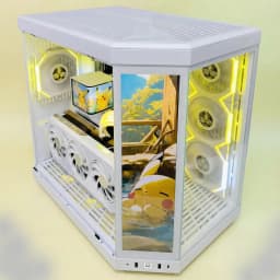 HYTEFIRE Polaris (Ryzen 7 9800X3D, RTX 5080 16GB GPU, 64GB DDR5 RAM)