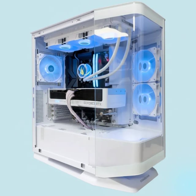 GRYPHON Aero (Ryzen 7 7800X3D, RTX 5070 Ti 16GB GPU, 32GB DDR5 RAM) - Pre-Built Gaming PC | Custom Gaming Computer