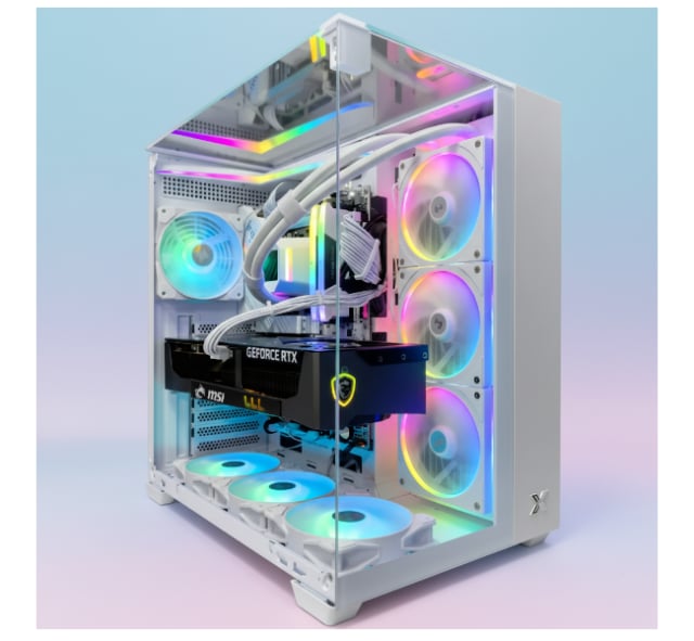 AQUAVEX Frostbite (Ryzen 7 9800X3D, RTX 5090 32GB GPU, 32GB DDR5 RAM) - Gaming PC Component | High Performance Hardware