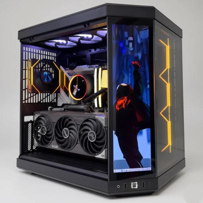 HYTEFIRE Tactix (Intel Core Ultra 7 265K, RTX 5070 Ti 16GB GPU, 32GB DDR5 RAM)