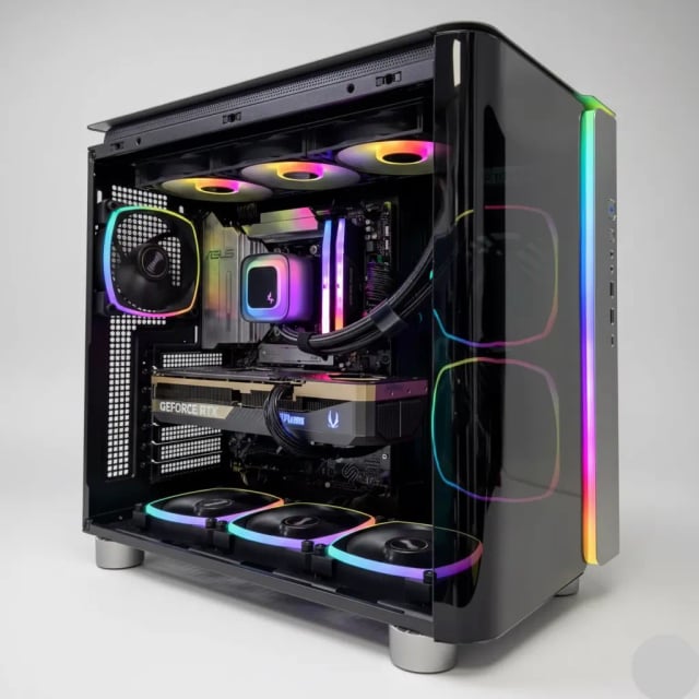 MONARCH Primus (Ryzen 7 9800X3D, RTX 5070 Ti 16GB GPU, 32GB DDR5 RAM) - Gaming PC Component | High Performance Hardware