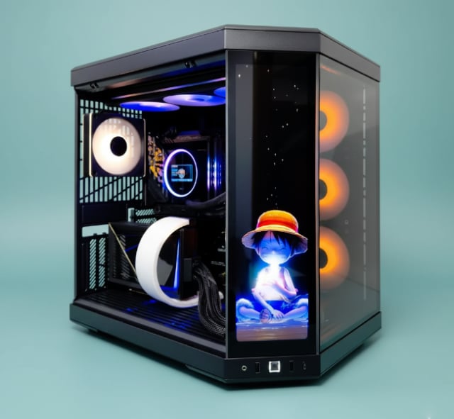 HYTEFIRE Tsunami (Intel Core Ultra 9 285K, RTX 5080 16GB GPU, 64GB DDR5 RAM) - Gaming PC Component | High Performance Hardware