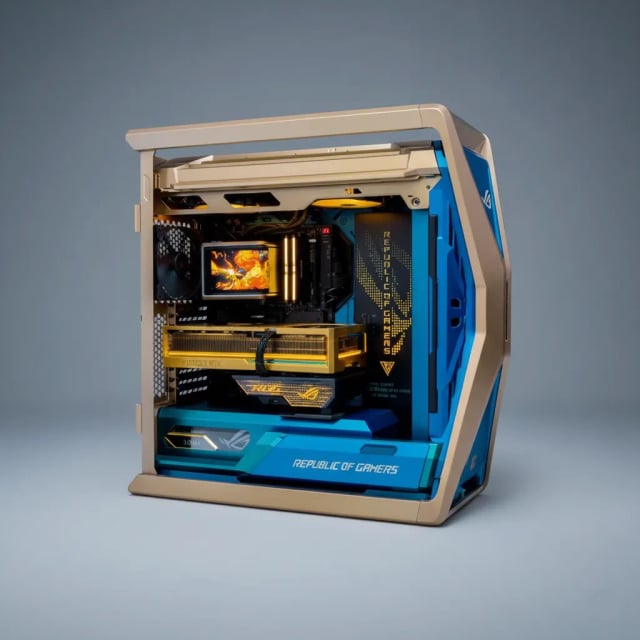 HYPERION Aureus (Ryzen 9 9950X3D, RTX 5090 32GB GPU, 96GB DDR5 RAM) - Gaming PC Component | High Performance Hardware