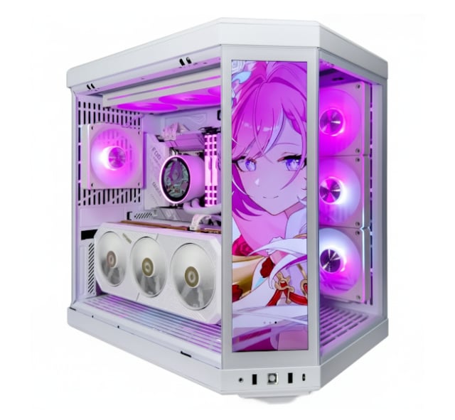 HYTEFIRE Infinion (Ryzen 7 9800X3D, RTX 5080 16GB GPU, 64GB DDR5 RAM) - Gaming PC Component | High Performance Hardware