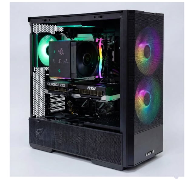 LANCO7 Meshbound (Ryzen 7 7800X3D, RTX 5070 Ti 16GB GPU, 32GB DDR5 RAM) - Gaming PC Component | High Performance Hardware